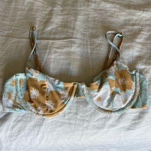 NWOT Amuse Society Balconette Bikini Top